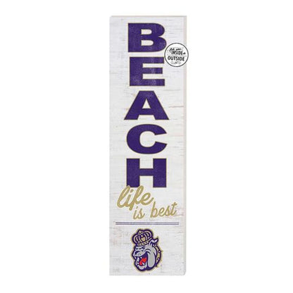10x35 In/Outdoor Sign James Madison Dukes - BEACH