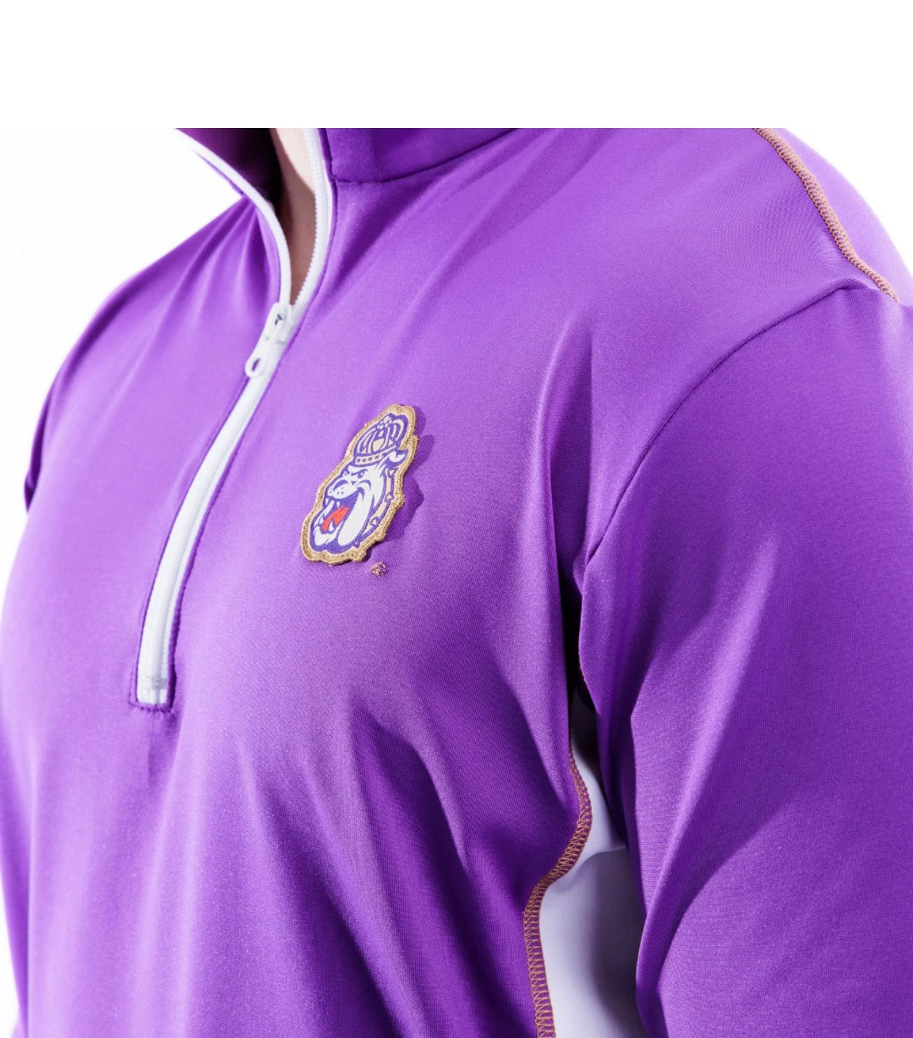 JMU SOLAR STRETCH 1/2 ZIP