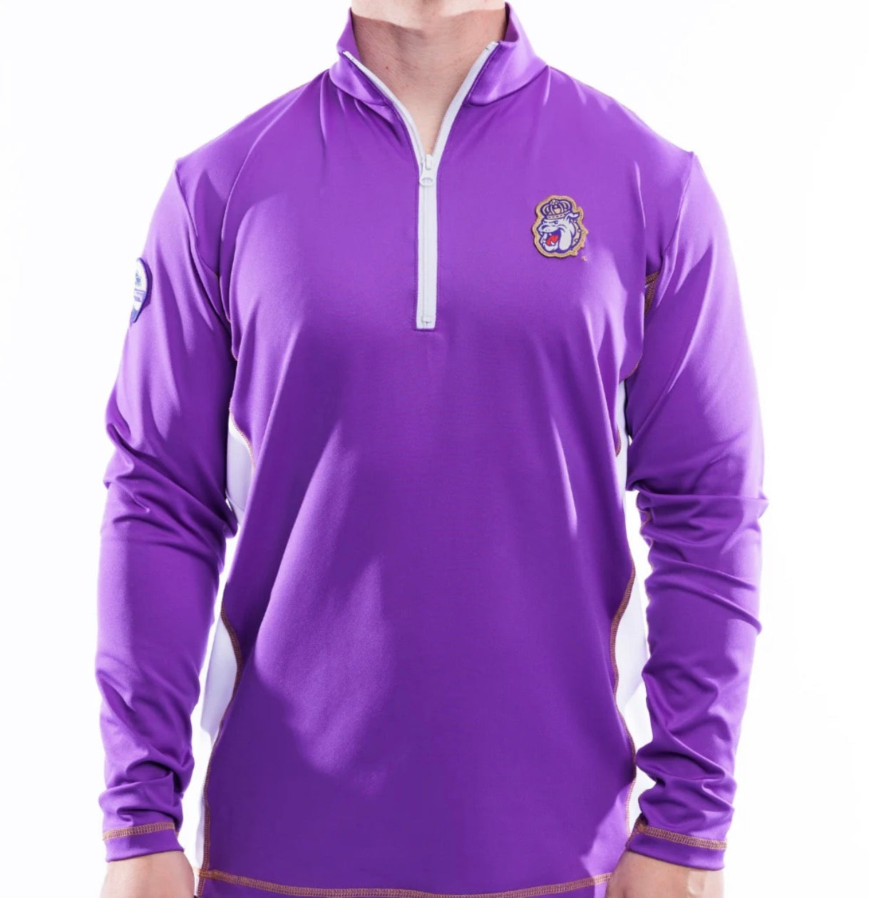 JMU SOLAR STRETCH 1/2 ZIP