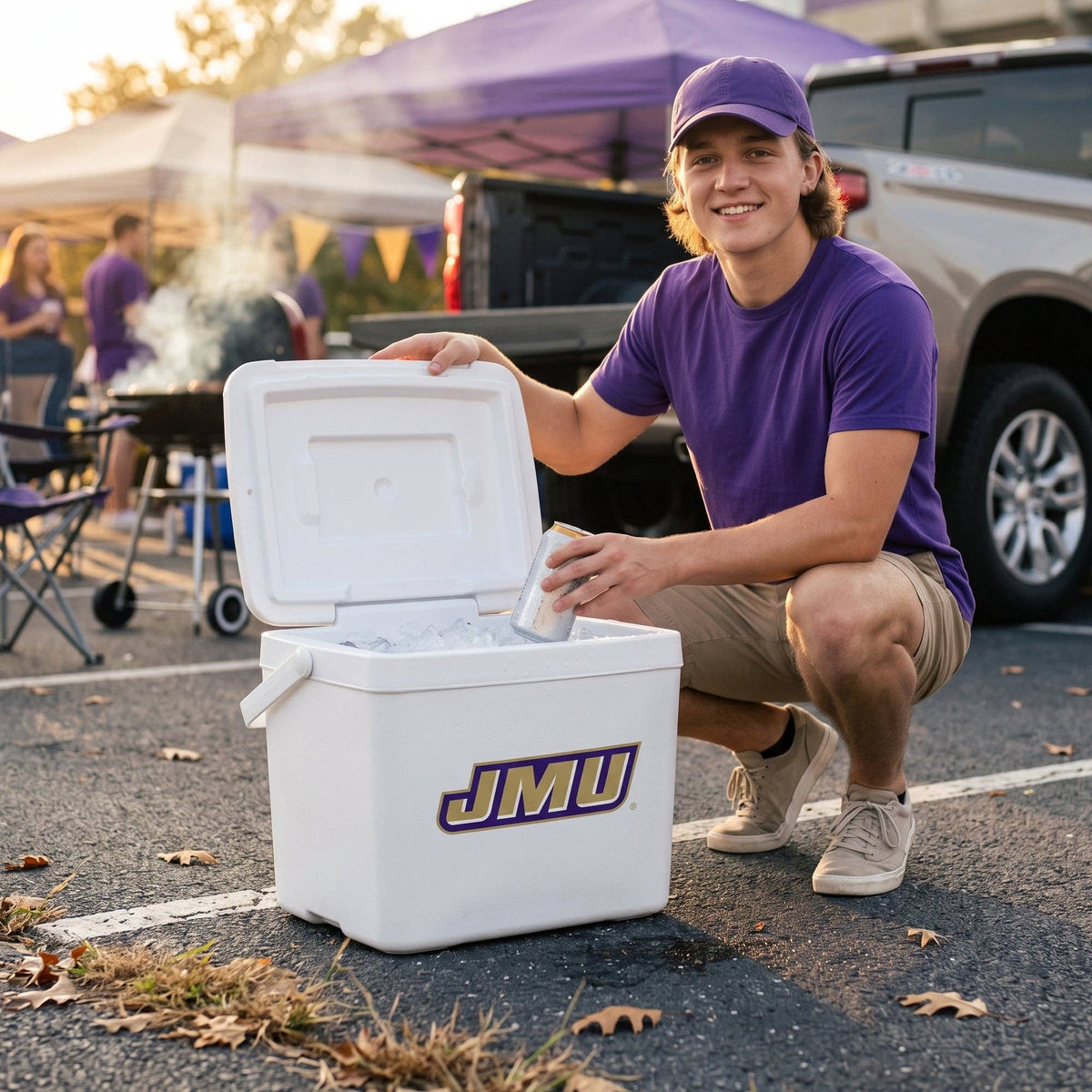 James Madison Dukes 16QT Tailgate Cooler
