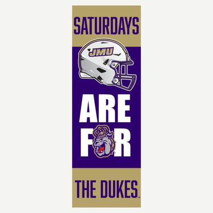 JMU 5 x 14 Garden Magnet Garden Stake Sign + Optional