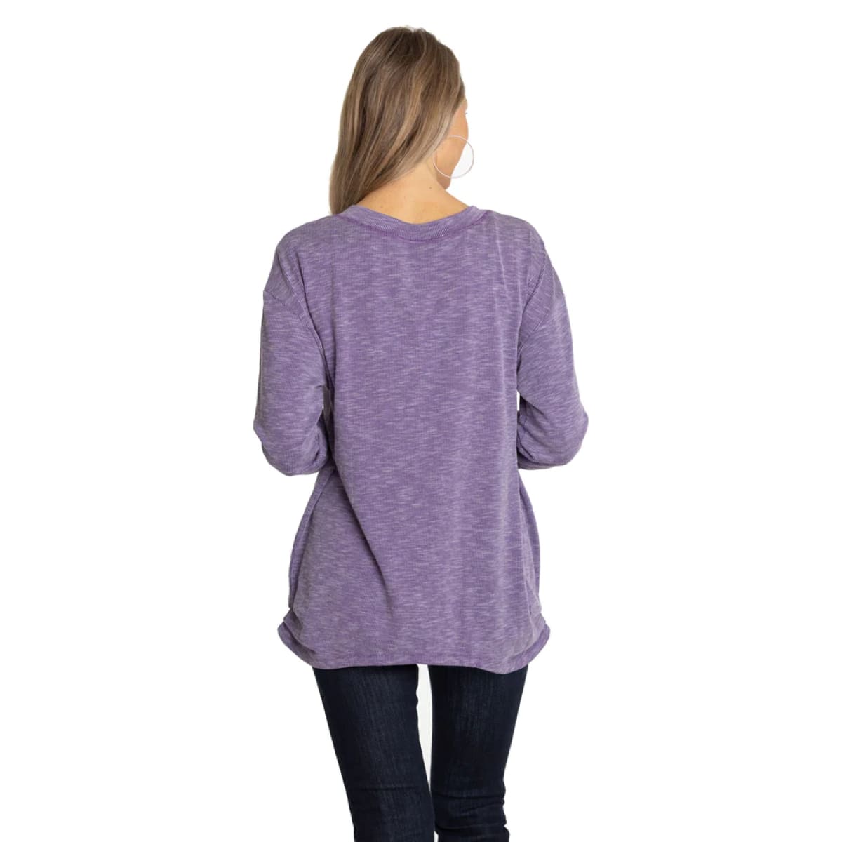 JMU Bailey V-Neck Ruched Top - IN STOCK