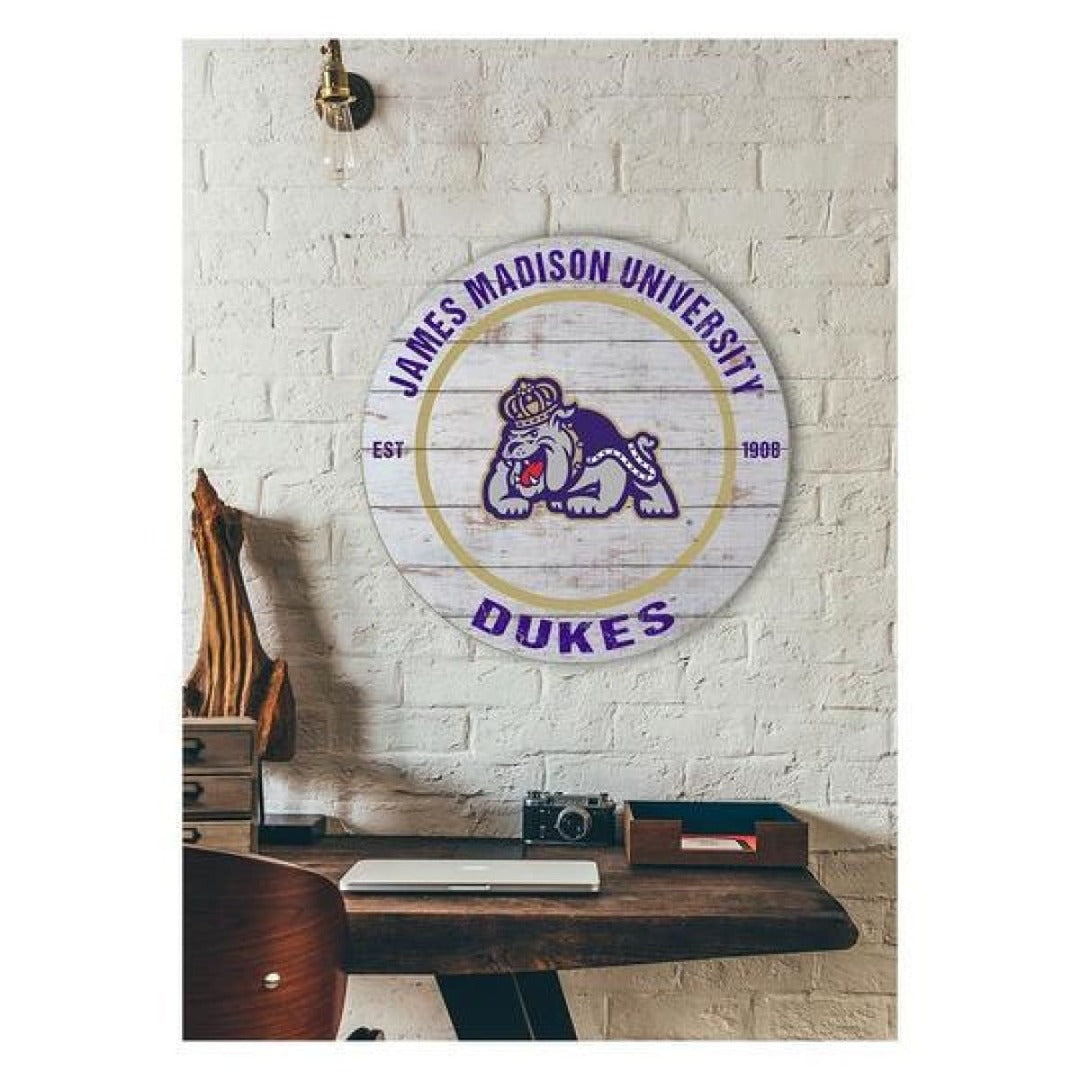 JMU Circle 20’x 20’ Indoor Signs