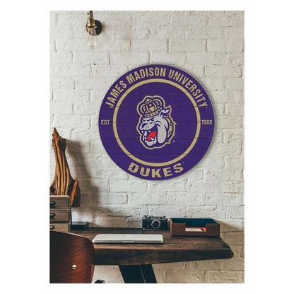 JMU Circle 20’x 20’ Indoor Signs