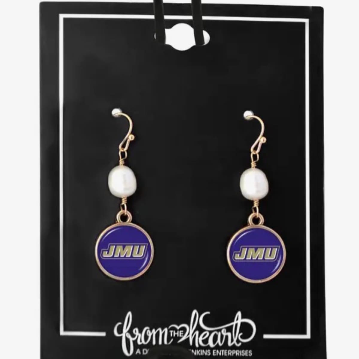 JMU Dukes Earrings - Diana