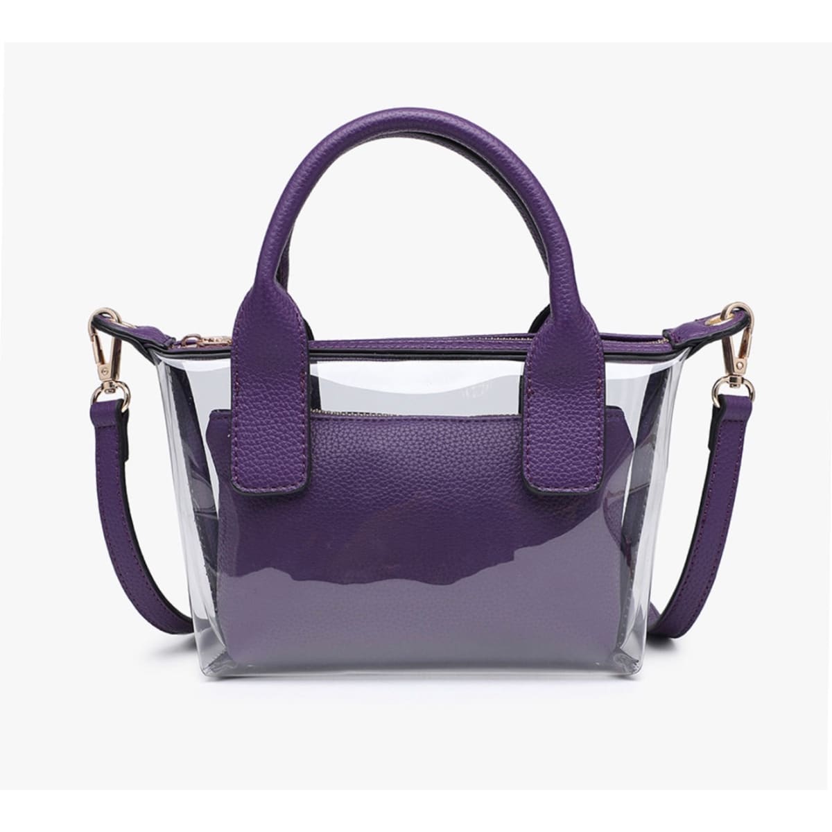 Stacey Vegan Clear Satchel